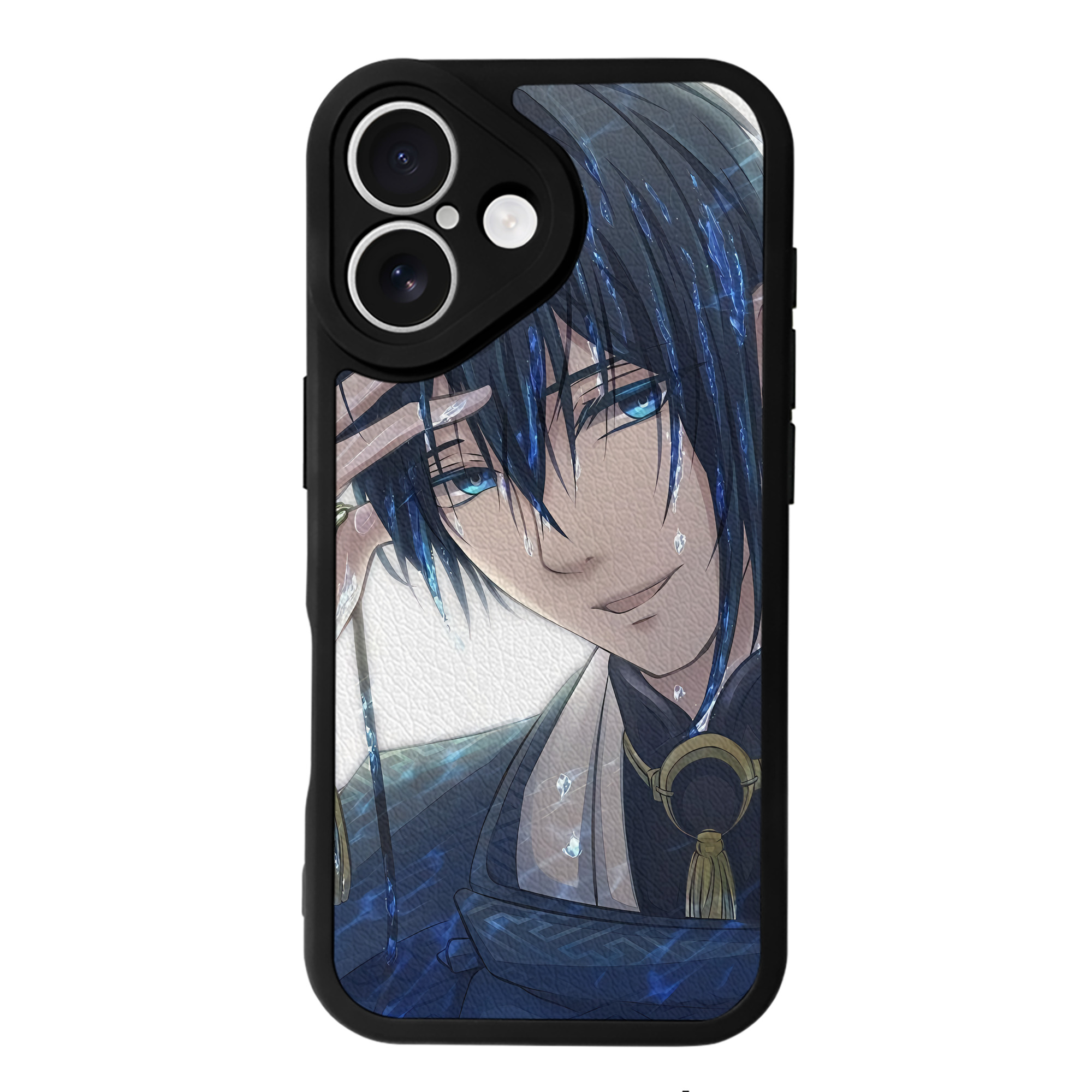 （画像用） 刀剣乱舞 Touken Ranbu 【iPhone 16シリーズ対応】シリコンスマホケース（レザー調） 材質：シリコン